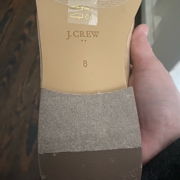 J. Crew Tan Suede Loafers Classic Slip-Ons - Picture 2 of 2